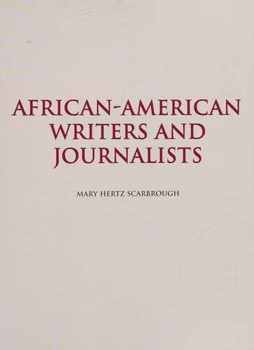 African American writers and journalists