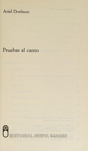Pruebas al canto