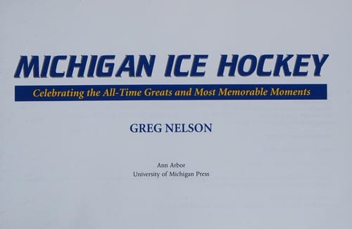 Michigan ice hockey