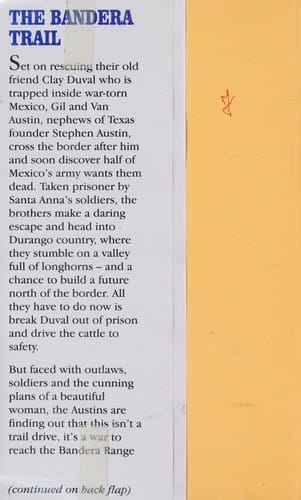 The Bandera Trail (The Trail Drive Series , No 4)