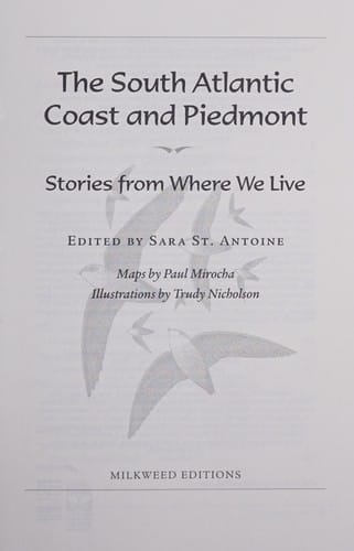 The South Atlantic Coast and Piedmont