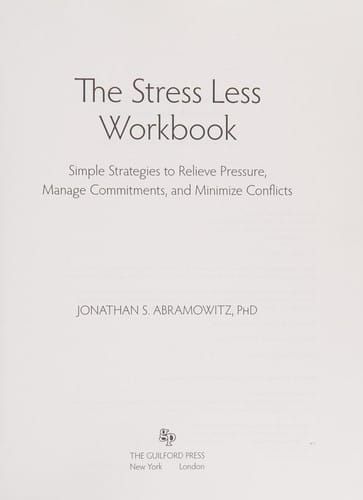 The stress less workbook