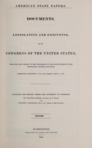 American state papers