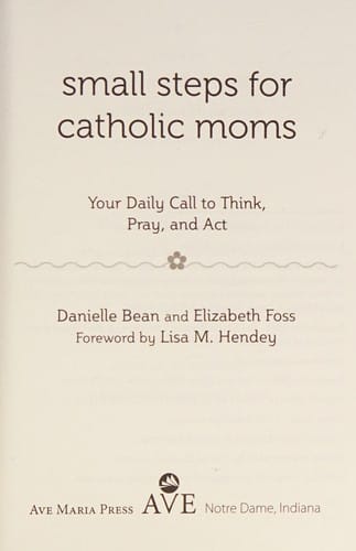Small steps for Catholic moms