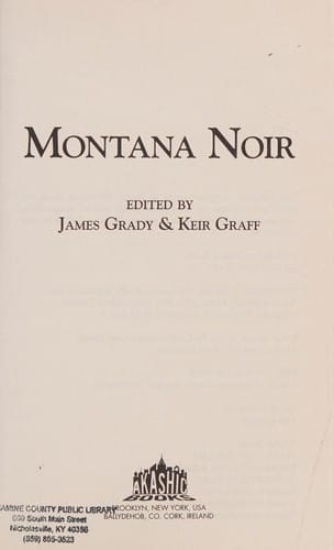 Montana noir