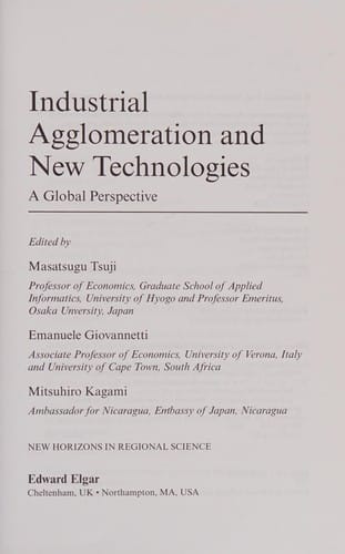 Industrial agglomeration and new technologies