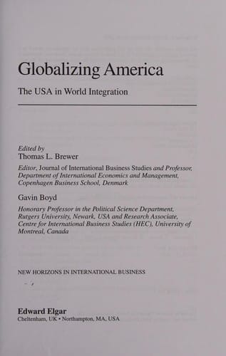 Globalizing America