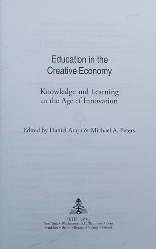 Education in the creative economy