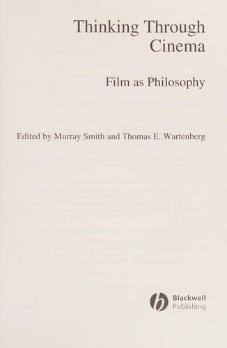 Thinking through cinema