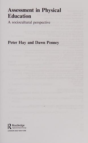 Assessment in physical education