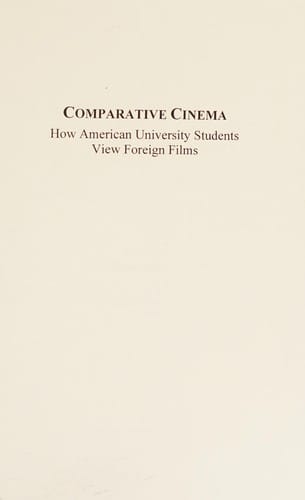 Comparative cinema