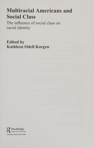 Multiracial Americans and social class