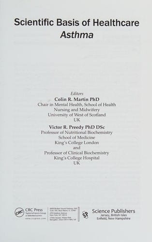 Scientific basis of healthcare asthma