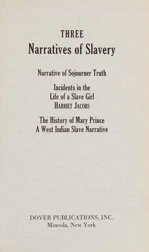 Narratives of slavery