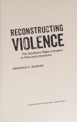 Reconstructing violence