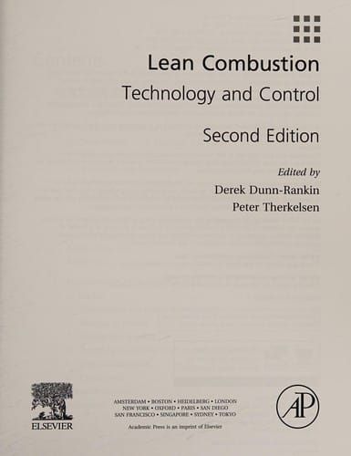 Lean combustion
