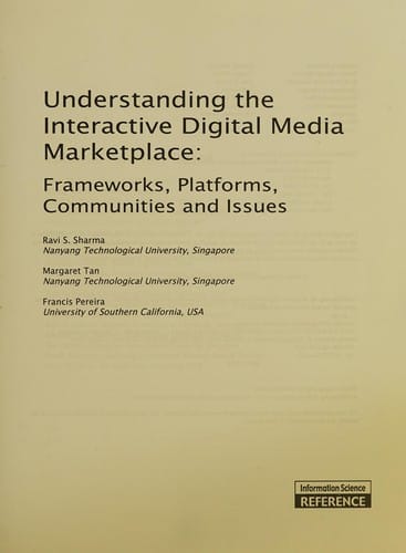 Understanding the interactive digital media marketplace