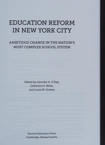 Education reform in New York City