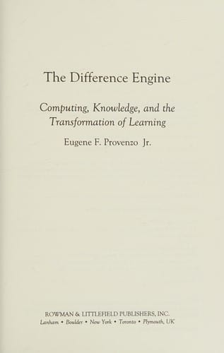 The difference engine
