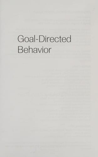 Goal-directed behavior