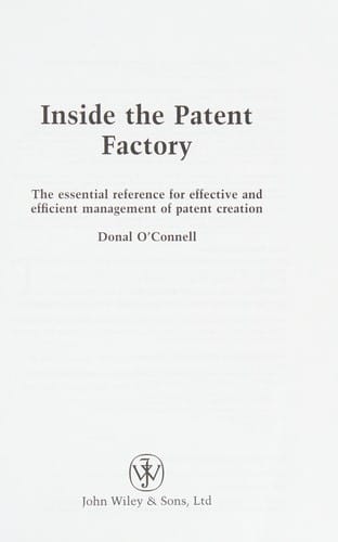 Inside the patent factory