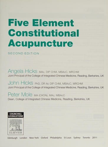 Five element constitutional acupuncture