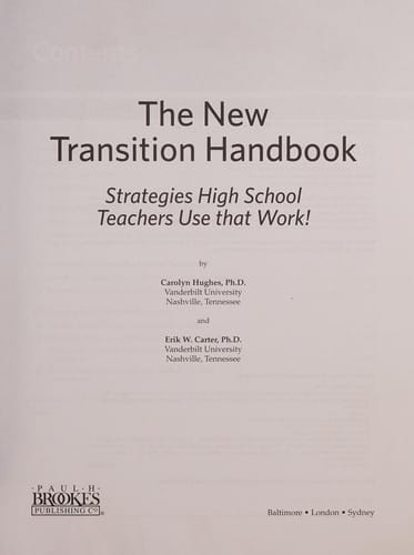 The new transition handbook