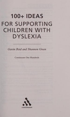 100+ ideas for supporting children with dyslexia