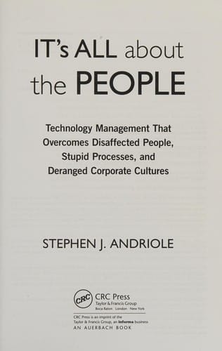 It's all about the people