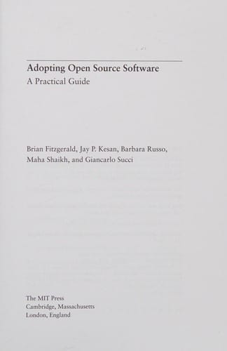 Adopting open source software