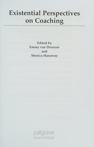 Existential perspectives on coaching