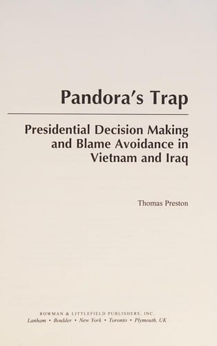 Pandora's trap