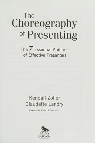 The choreography of presenting