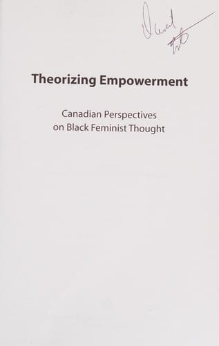 Theorizing empowerment