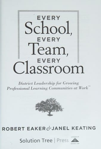 Every school, every team, every classroom