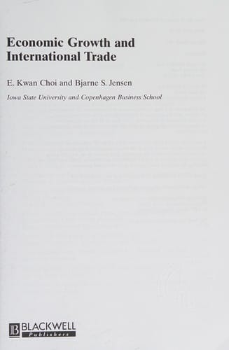 Economic growth and international trade