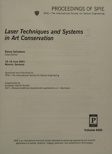 Laser techniques and systems in art conservation