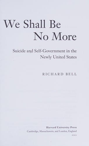 We shall be no more