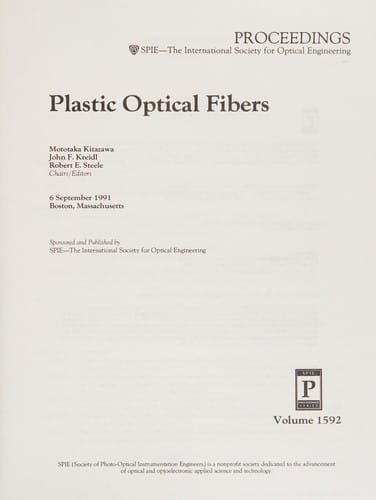 Plastic optical fibers