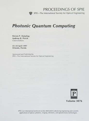 Photonic quantum computing