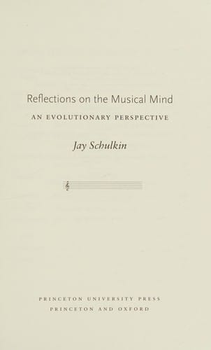 Reflections on the musical mind