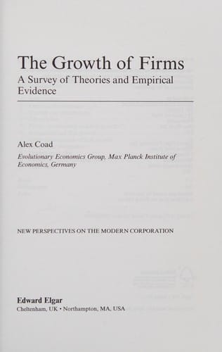 The growth of firms