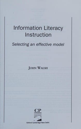 Information literacy instruction