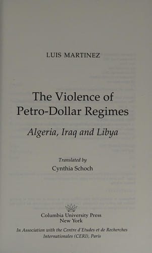 The violence of petro-dollar regimes