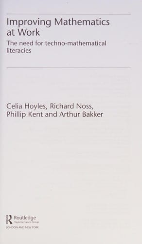 Improving mathematics at work