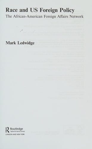 Race and US foreign policy