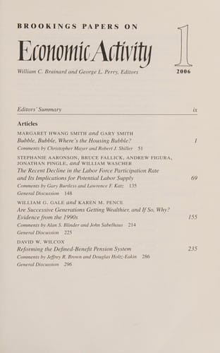 Brookings papers on economic activity 1