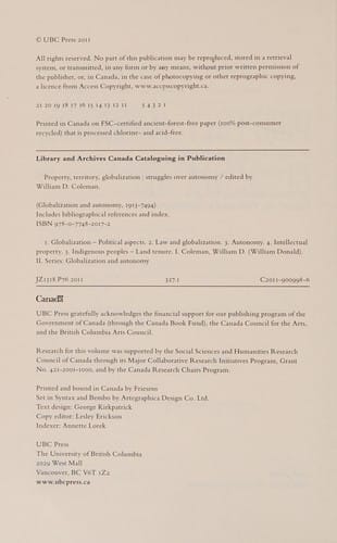 Property, territory, globalization