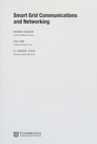 Smart grid communications and networking