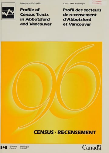 Profile of census tracts in Abbotsford and Vancouver